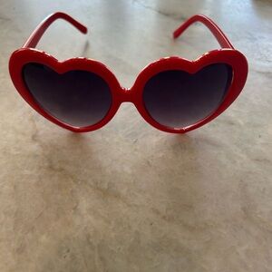 Cute red heart sunglasses ❤️